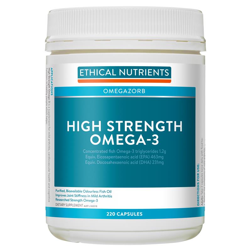 Ethical Nutrients OMEGA High Strength オメガ3 / 220粒